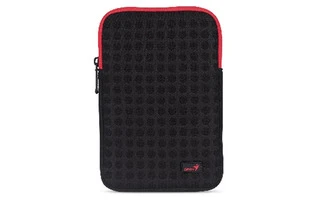 Genius - Funda para libro electrónico o tablet - Color Negro + Rojo 7" - GS-721