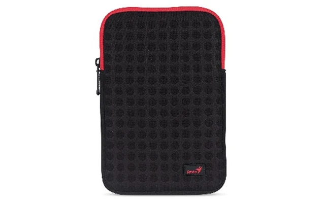 Genius - Funda para libro electrónico o tablet - Color Negro + Rojo 7