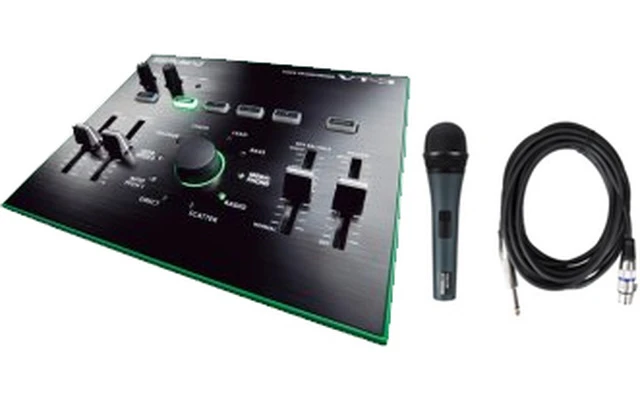 Pack: Roland VT-3 + microfono con cable  cable