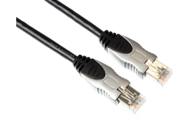 Conector RG45 macho a conector RJ45 macho / profesional / 20.0m
