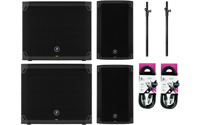 Pack Mackie Thump 15v4 Full Set