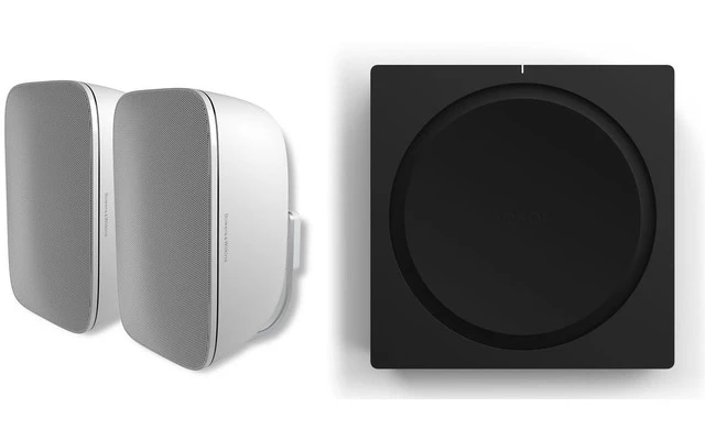 Sonos AMP + B&W AM-1 Blanco ( Pareja )