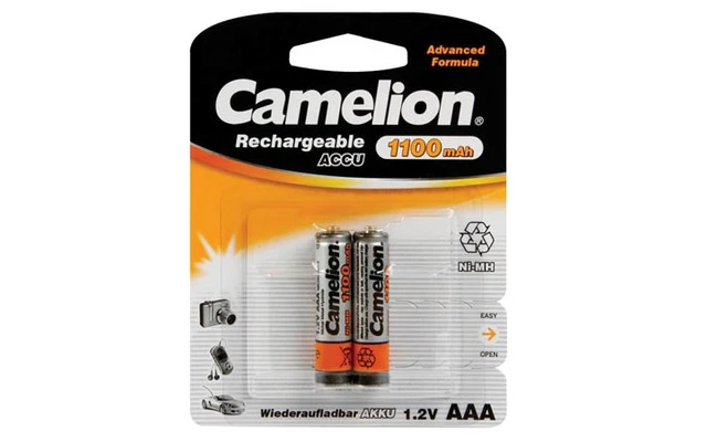 NiMH AAA 1.2V-1100mAh (2 uds./blister)