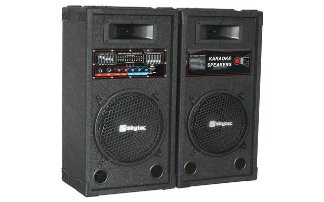 SPA-800 Sistema Altavoces Activos para Karaoke 8"