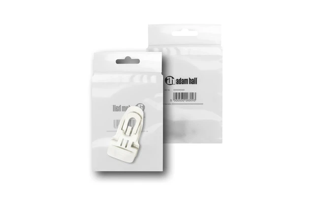 Adam Hall Accessories MIDI CLIP WHI M50 AH