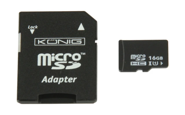 Tarjeta de memoria micro SDHC Clase 10 de 16 GB 