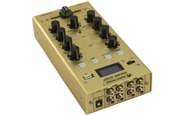 Omnitronic Gnome 202P Mini Mixer Gold