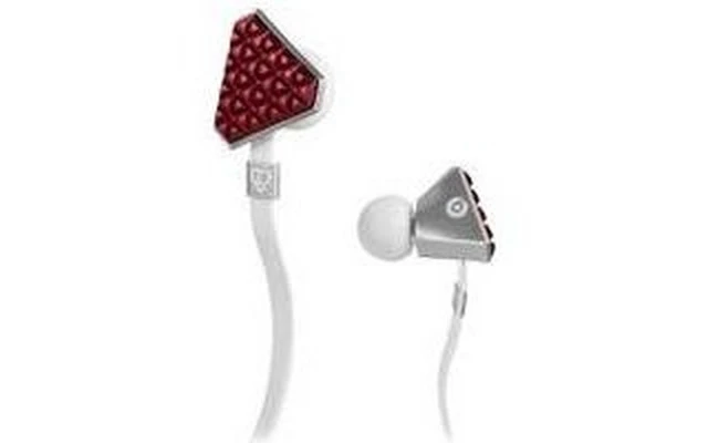 MONSTER Cable Lady Gaga Heartbeats CT Rojo