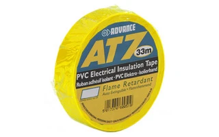 Advance Tapes 5808 YEL Cinta aislante PVC amarilla 19 mm x 33m