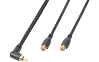 PD Connex Cable 1xRCA Macho -2xRCA Hembra 0,3M