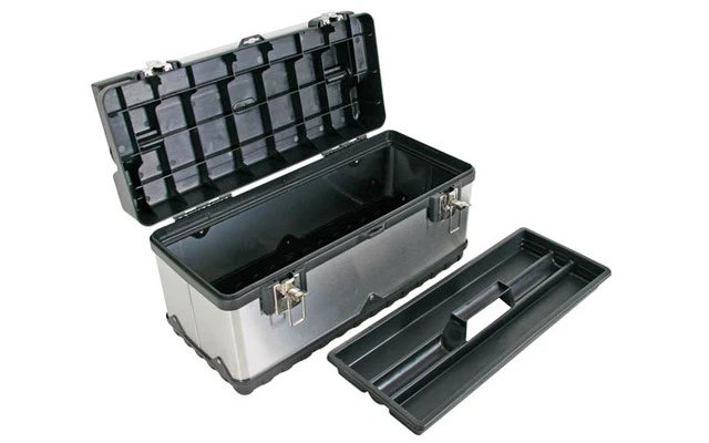 Caja de Herramientas - Acero Inoxidable - 505 x 235 x 225 mm - 26,7 L