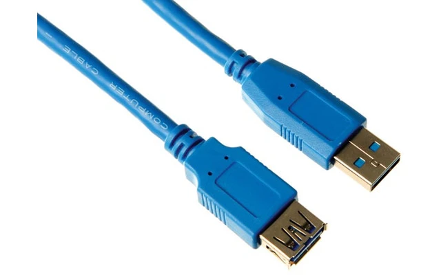 Conector USB 3.0 tipo A macho a conector USB 3.0 tipo A hembra - 5 metros