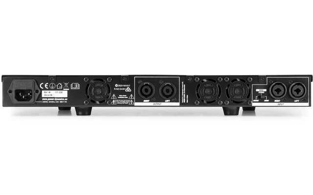 Power Dynamics PDD1100 Amplificador Digital Pro 2x 550W