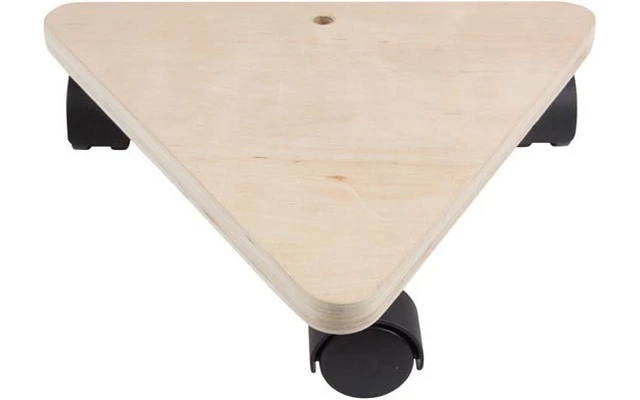 PLATAFORMA CON RUEDAS - TRIANGULAR - 290 x 290 x 290 mm - CARGA MAX. 50 kg