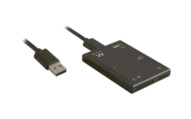 eWent - Lector de tarjeta USB 3.1 externo