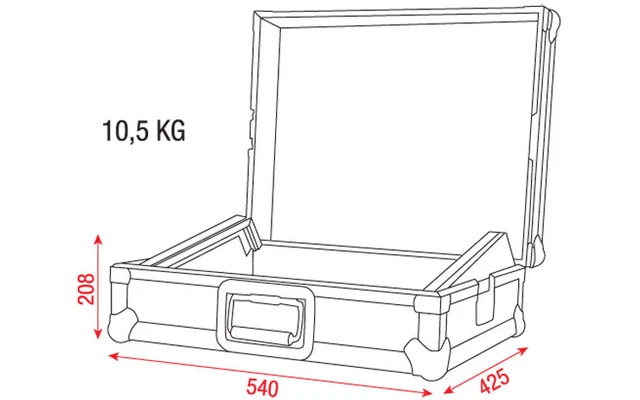 DAP Mixer Case 8U