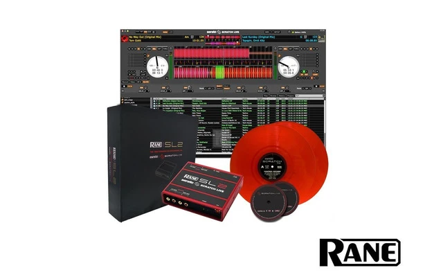 Rane Serato Scratch Live SSL2 Rojo Edicion Limitada