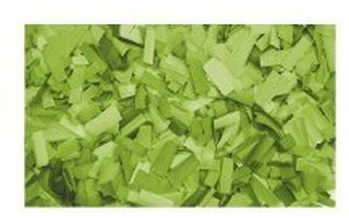 Showtec Recarga Confeti rectangular 55x17mm Verde claro