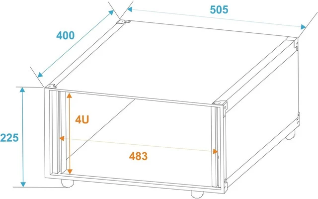 Roadringer Rack de efectos Studio 4U