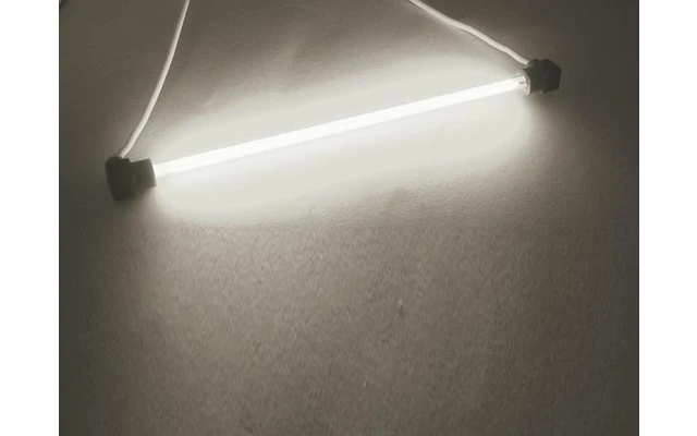 Tubo fluorescente de cátado frío, 4mm , 10 cm de largo, blanco