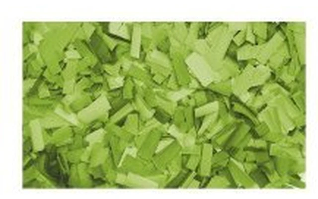 Showtec Recarga Confeti rectangular 55x17mm Verde claro
