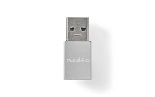 Adaptador USB - USB 3.2 Gen 1 - USB-A macho - USB-C Hembra - 5 Gbps - Niquelado