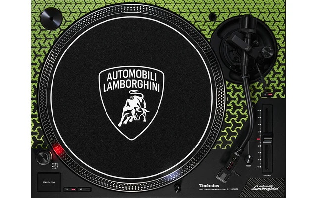 Technics SL-1200 M7B - Lamborghini Limited Edition Green - Stock B