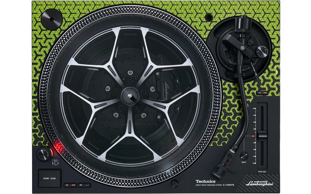 Technics SL-1200 M7B - Lamborghini Limited Edition Green - Stock B