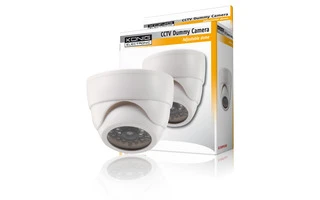 Cámara CCTV Falsa ajustable para interior estilo domo