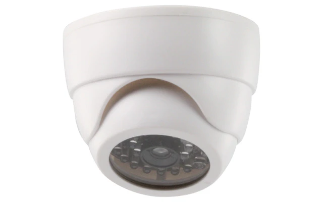 Cámara CCTV Falsa ajustable para interior estilo domo