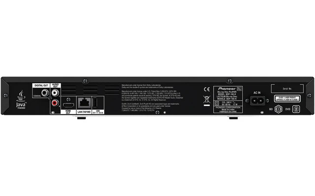 Pioneer BDP 160 K