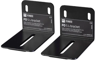 HK Audio Fo 5 L-Bracket (pair) Black - Not Available In White/Ral