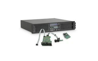 Ram Audio W 6000 DSP AES Amplificador de PA 2 x 3025 W 2 Ohmios con Módulo DSP con Entrada digit