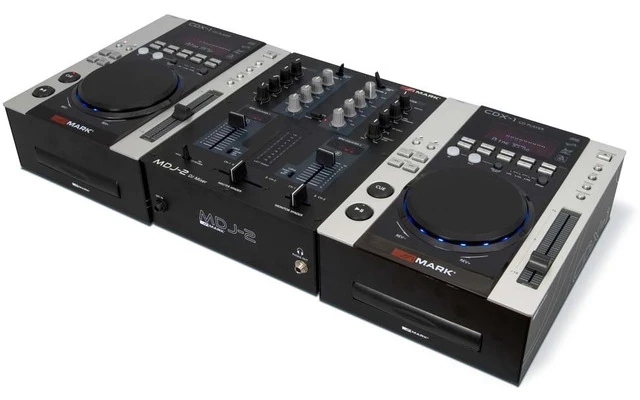 Imagenes de Mark DJ BoX - SET Mezclador + 2 x Reproductores CD