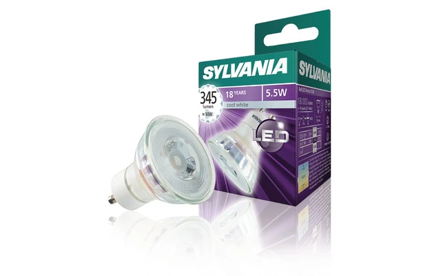 Bombilla LED GU10 5.5 W 345 lm 4000 K - Sylvania 0026566