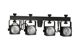 Juego de Focos LED 4 x 12 W COB RGB - Slimbar