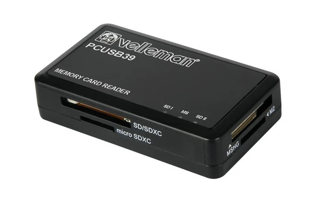 Lector de tarjetas SD 2 Go - doble ranura SD/MicroSD