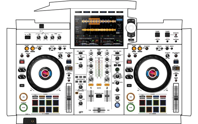 XDJ RX 3 Skin White