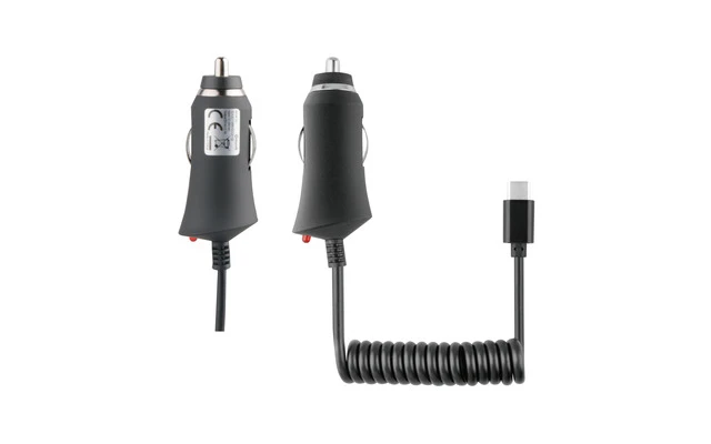 Cargador Coche Type C 2.1A Negro muvit