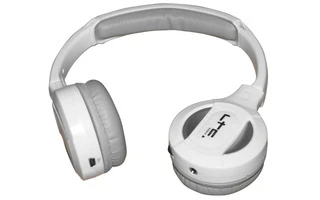 LTC Audio HDJ 100BT Blanco - Auriculares Bluetooth