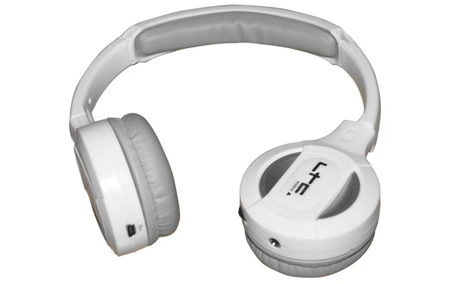 LTC Audio HDJ 100BT Blanco - Auriculares Bluetooth