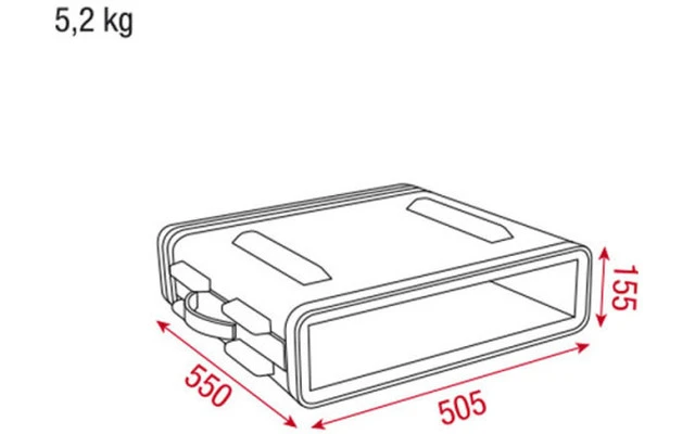 DAP Audio DoubleDoor Case 19