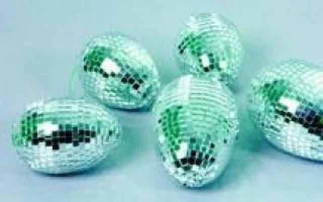 Bola de espejos huevo 5cm sin motor