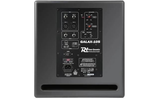 Power Dynamics Galax 10S Monitor Subwoofer de Estudio