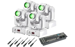 SET Cabeza Movil 15-01 - 24W LED Cree - Blanco