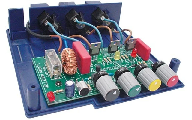 Juego de luces de 3 canales con micrófono