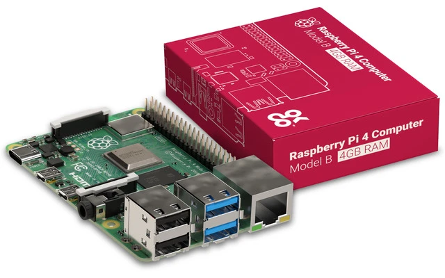 Raspberry Pi 4 Model B - 4GB RAM