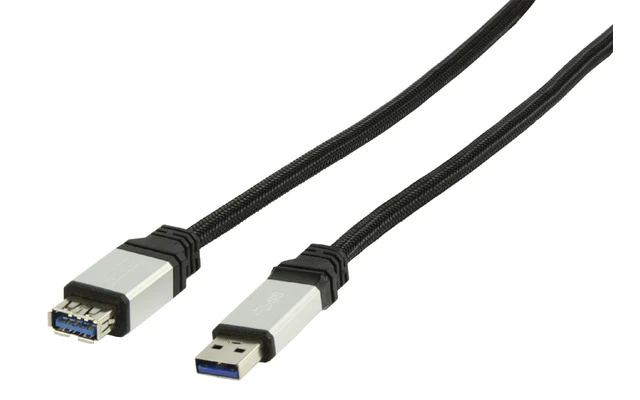 Cable USB 3.0 1.8 metros - USB A macho >> USB A hembra