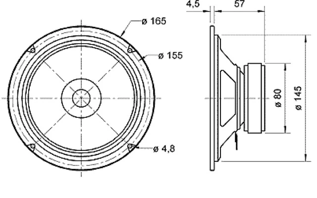 Altavoz full-range de 17 cm (6.5