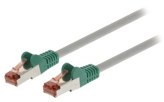Cable de red cruzado SF/UTP CAT6 Macho - Macho de 1,00 m en color gris - Valueline VLCP85251E10